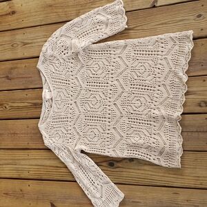 Toffee Apple women's knit tunic size L